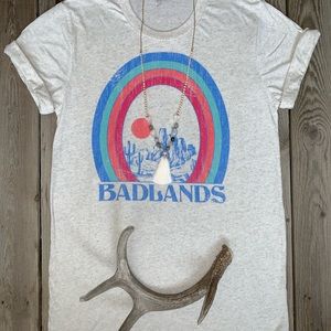 **FREE GIFT** Oatmeal Vintage Graphic Tee